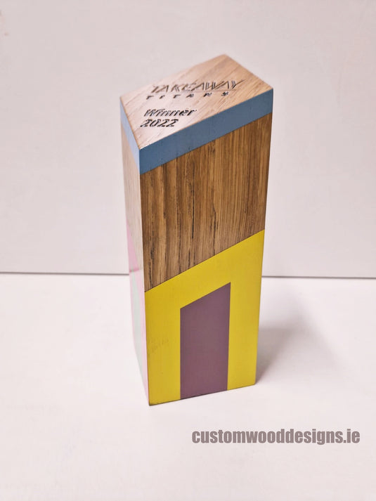Custom Wood Designs Ireland Custom Awards Ireland Wooden Awards Sustainable awards Corporate Awards Ireland Bespoke Wooden Awards Ireland Laser engraved plaques Ireland Employee Awards Ireland (10)