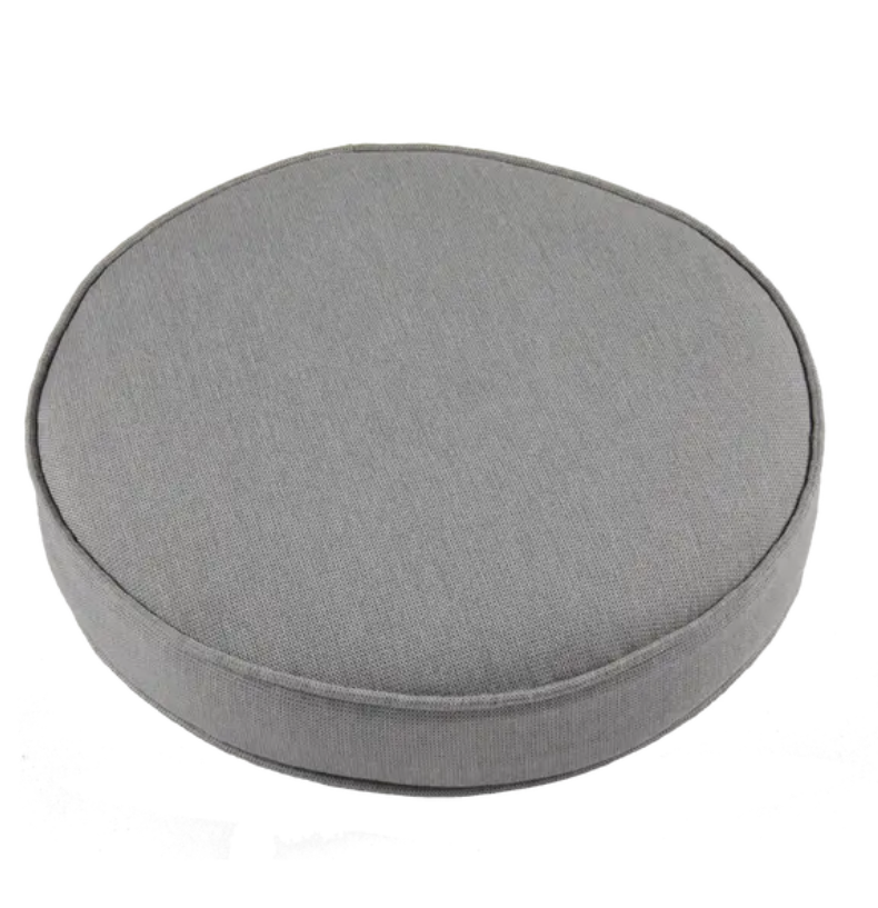 Load image into Gallery viewer, Flanel grey Fermob 1900 Cabriolet armchair cushion, replacement accessory with soft fabric and comfortable padding.