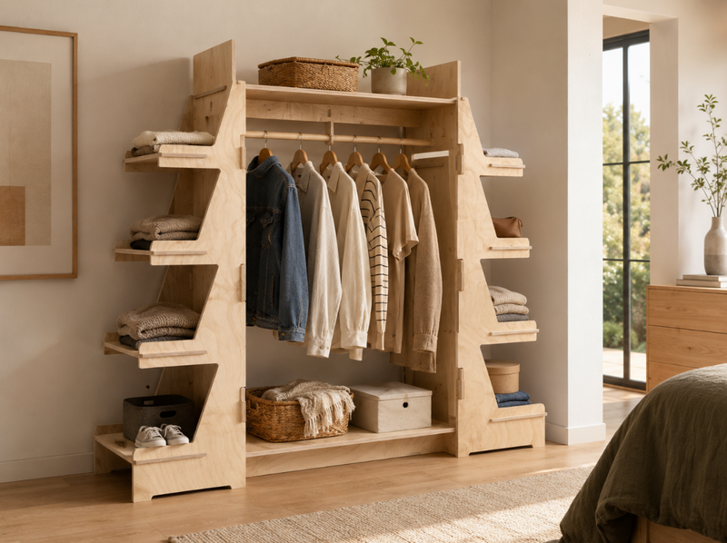 Load image into Gallery viewer, Venice Clothing Storage Display Unit