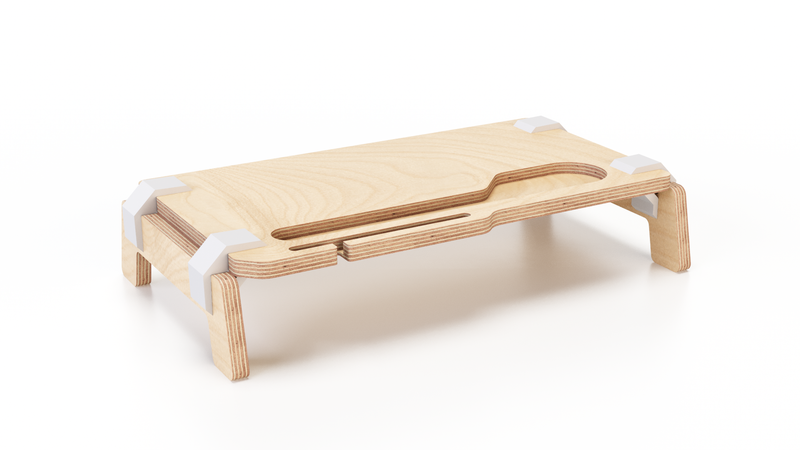 Load image into Gallery viewer, Supporto Monitor Lifty Exclusive - Custom Wood Designs