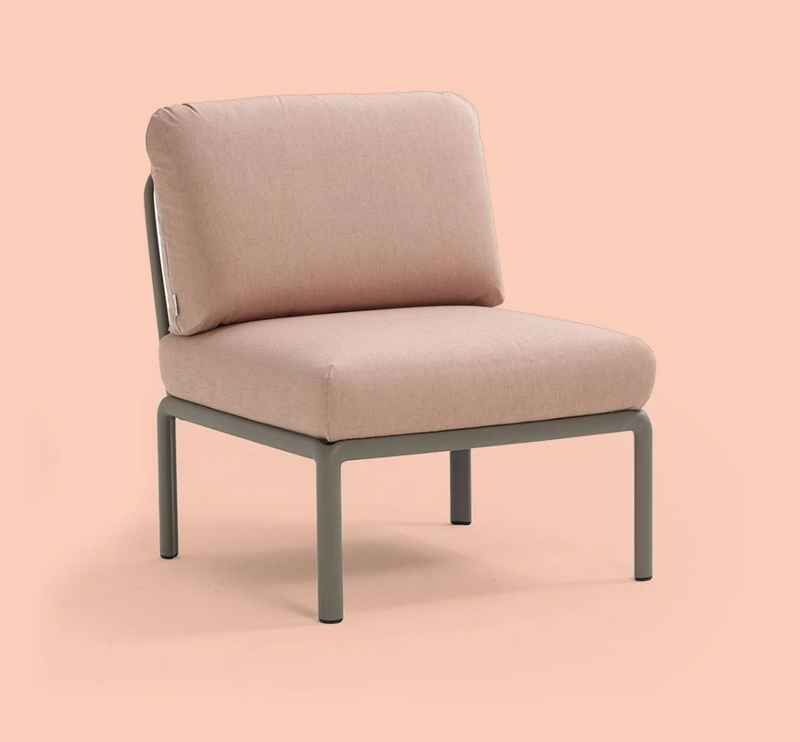 Load image into Gallery viewer, Nardi Komodo Central Sofa Module showing a modern outdoor section with comfortable cushions and sleek design.