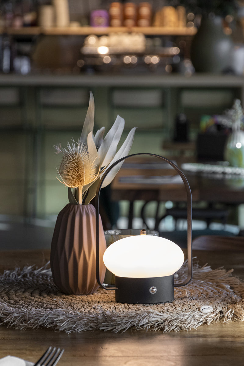 Load image into Gallery viewer, Securit® BARCELONA Service Lamp - Black (Pack of 6) - Custom Wood Designs