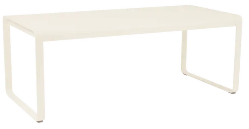 Load image into Gallery viewer, Metal outdoor dining table by Fermob, 196 x 90 cm Bellevie eight-seater with a sleek, modern design.