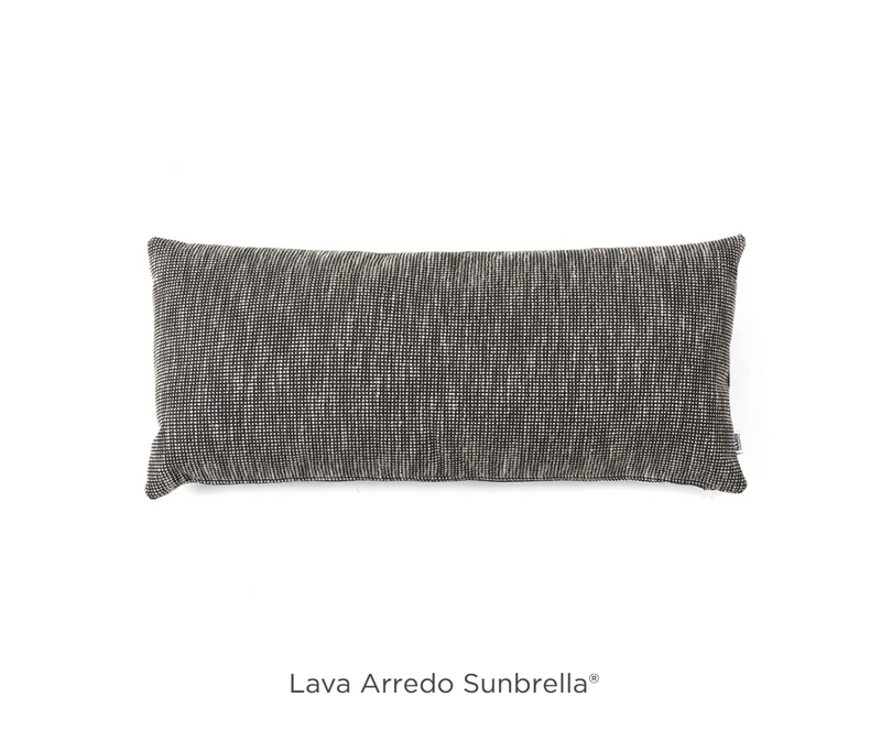 Load image into Gallery viewer, Maximo 70x30 outdoor cushion by Custom Wood Designs, Sunbrella® fabric, rectangular outdoor pillow for patio or seating areas.