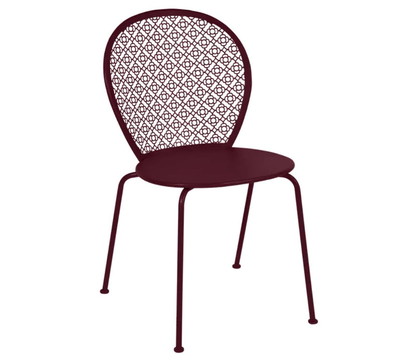Load image into Gallery viewer, Outdoor Fermob Lorette Chair made of metal, suitable for cafes and restaurants, perfect for outdoor living and hospitality settings.