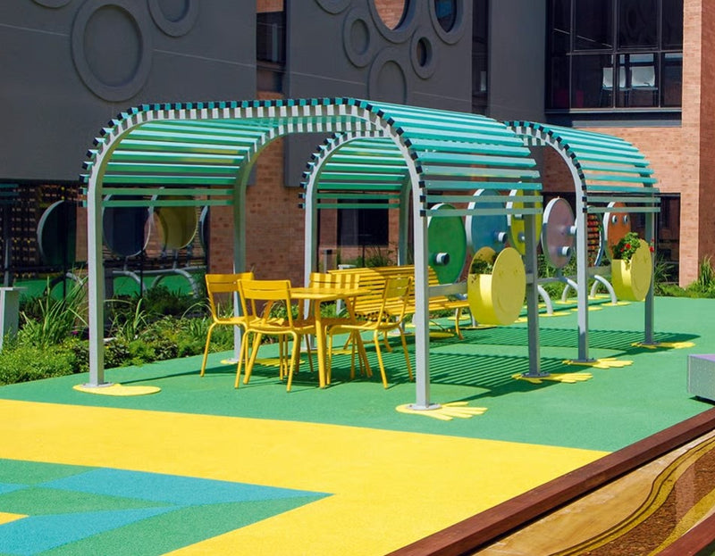 Load image into Gallery viewer, Fermob Luxembourg Kids Table, a children’s table with a modern design, set for a playful and functional kids’ space.