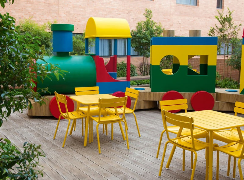 Load image into Gallery viewer, Fermob Luxembourg Kid’s Table for children, featuring a colorful, sturdy children’s table with a smooth surface and vibrant finish.