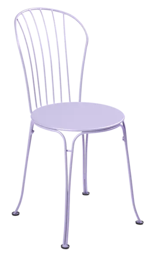 Load image into Gallery viewer, Fermob OPÉRA+ outdoor metal chair with a sleek design, ideal for patio or restaurant seating, featuring a lightweight, durable frame