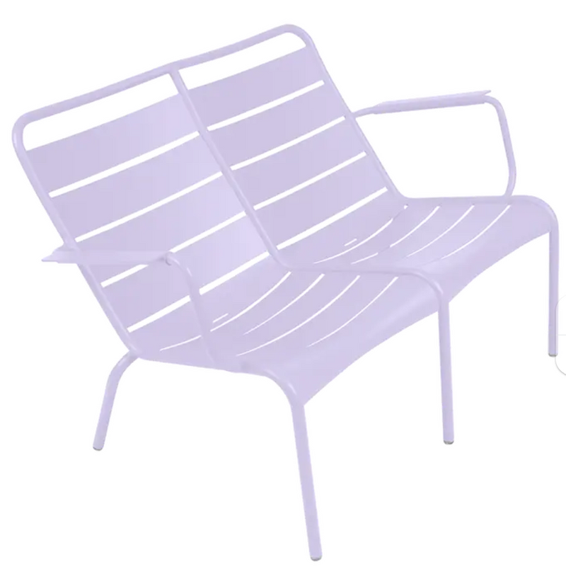 Load image into Gallery viewer, Marshmallow Duo Luxembourg low armchair by Fermob, part of Fermb Kids Corner Contract Bench collection, showcasing modern outdoor furniture.