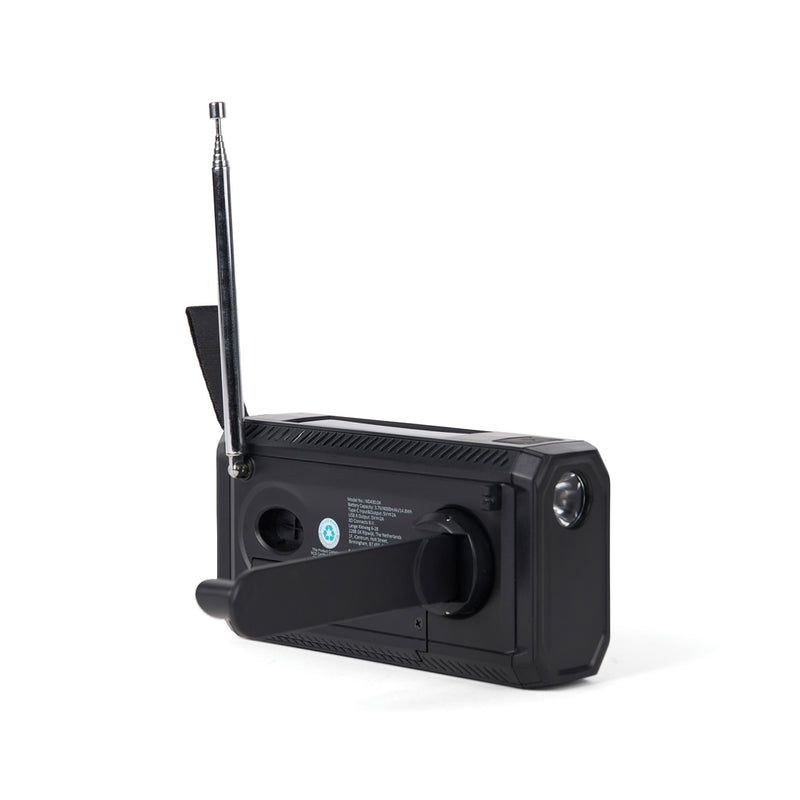 Load image into Gallery viewer, Nordic Drift Titan IPX4 multifunctional radio with 4000mAh battery, showing digital display and control buttons on the audio device.