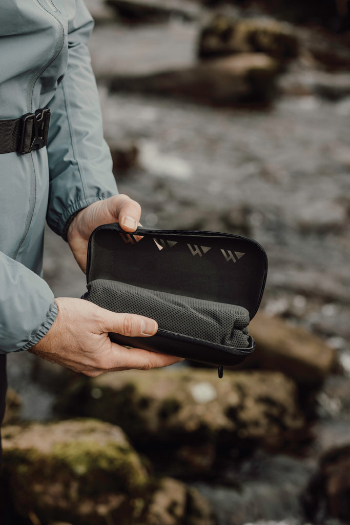 Load image into Gallery viewer, Nordic Drift GRS Aero outdoor active towel laid flat, showcasing its lightweight, quick-drying fabric and sleek design.
