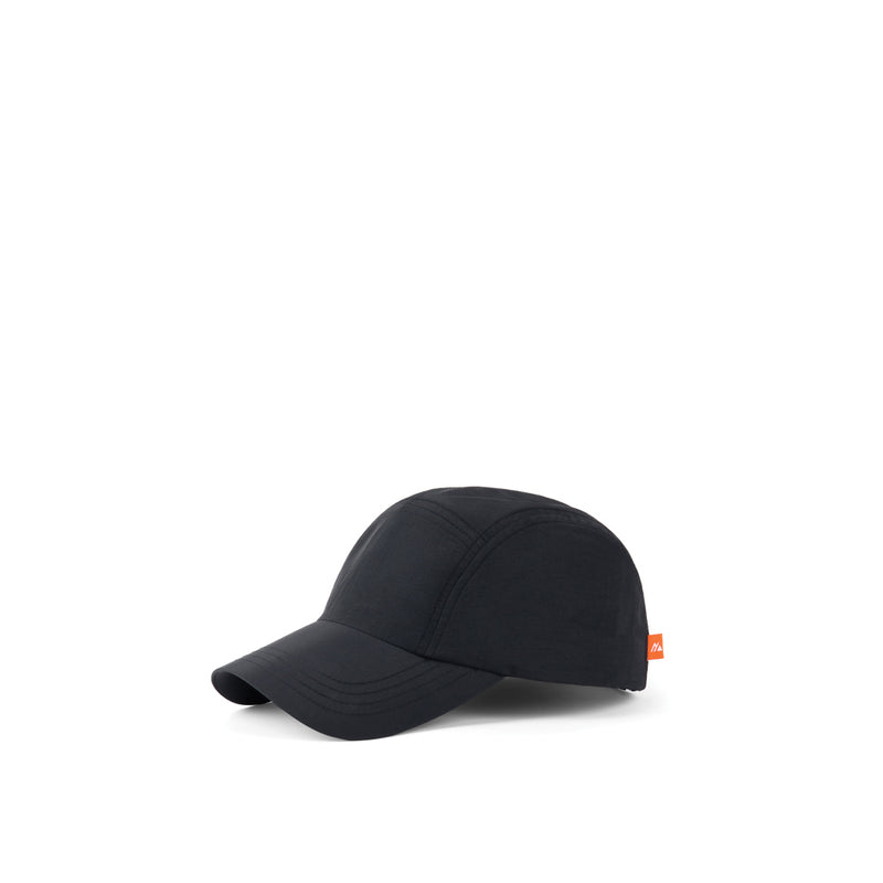 Load image into Gallery viewer, Nordic Drift RCS Aero UPF 50+ cap, lightweight headwear with curved brim, black color, designed for sun protection and outdoor activities.