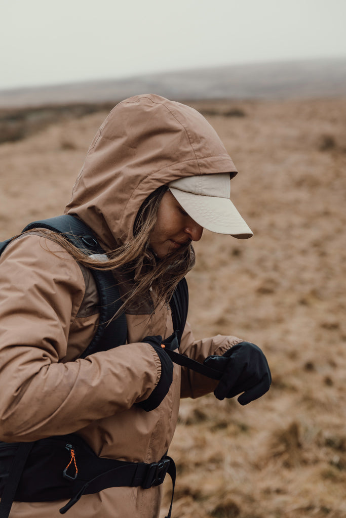Load image into Gallery viewer, Nordic Drift RCS Aero UPF 50+ cap, navy blue headwear with adjustable strap and logo, designed for sun protection and style.