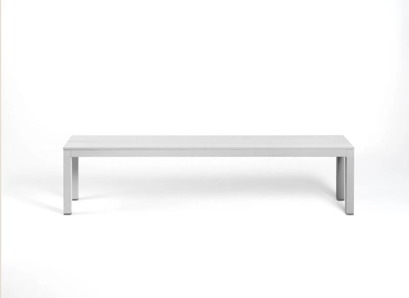 Load image into Gallery viewer, Nardi Aluminum Rio outdoor bench with sleek metal design, suitable for garden or patio seating in Ireland.