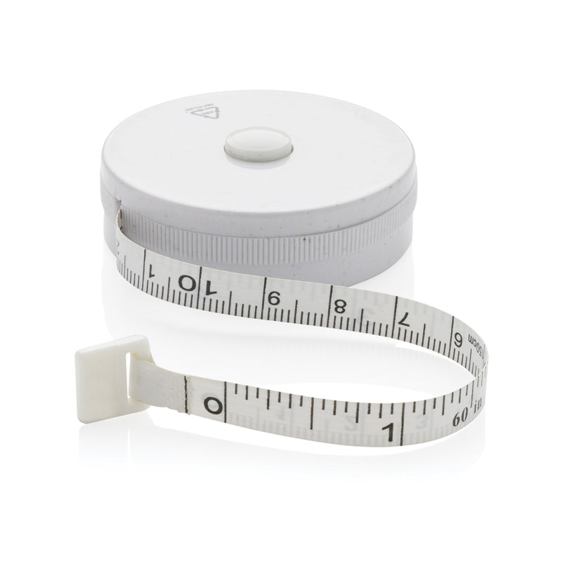 Load image into Gallery viewer, XD Collection RCS recycled plastic and bamboo tailor tape, measuring tape for sewing and tailoring, with eco-friendly materials.