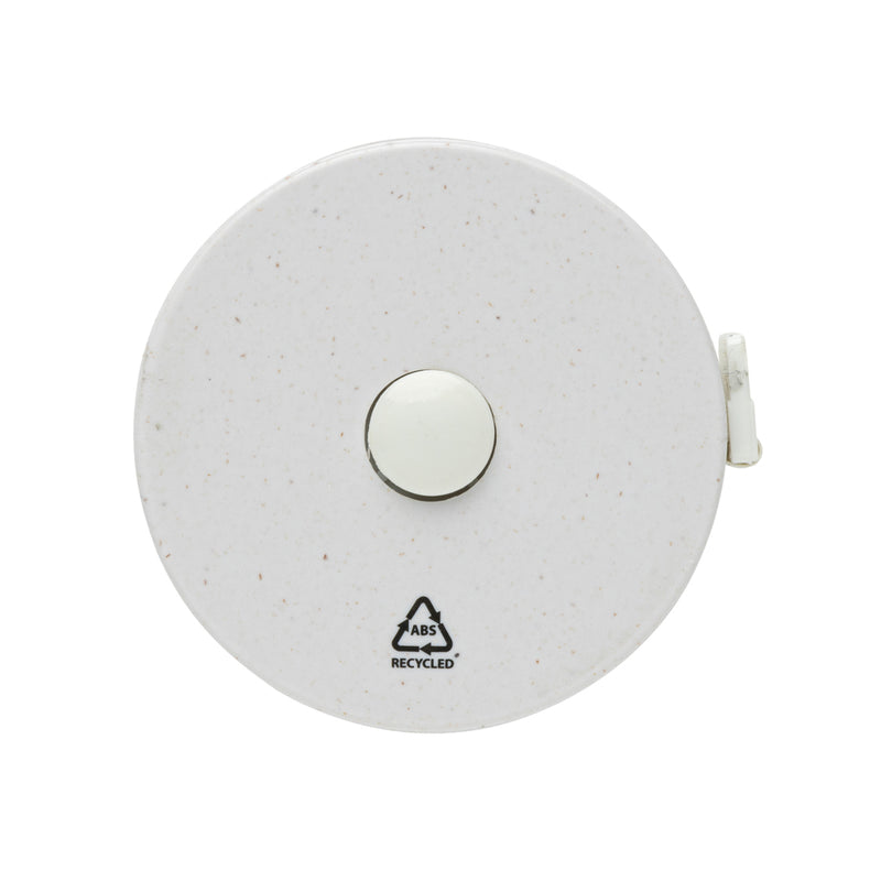 Load image into Gallery viewer, XD Collection RCS recycled plastic and bamboo tailor tape, measuring tool with eco-friendly materials, displayed on a white background.