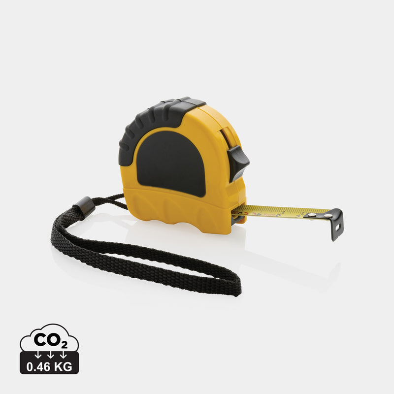 Load image into Gallery viewer, XD Collection RCS recycled plastic 3M/16 mm tape for tools and torches, showing the tape roll with branding and textured surface.