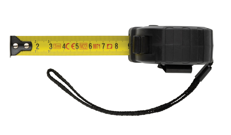 Load image into Gallery viewer, XD Collection RCS recycled plastic 3M/16 mm tape with stop button, tool for precise measuring and cutting in tools and torches.