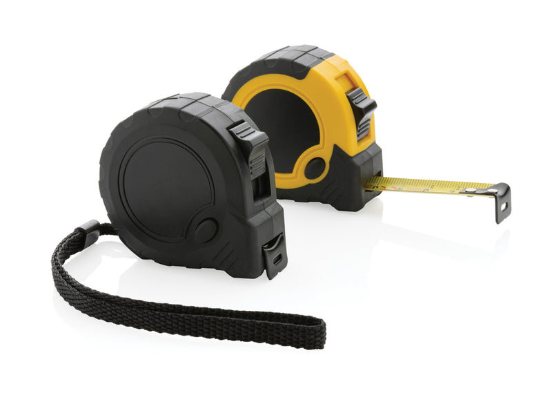 Load image into Gallery viewer, XD Collection recycled plastic 3M/16 mm tape measure with stop button, part of Tools & Torches collection.