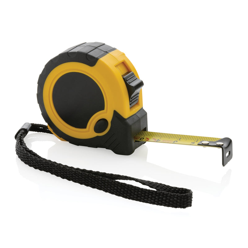 Load image into Gallery viewer, XD Collection RCS recycled plastic 3M/16 mm tape tool with stop button, part of Tools & Torches category, showing the tape and button.