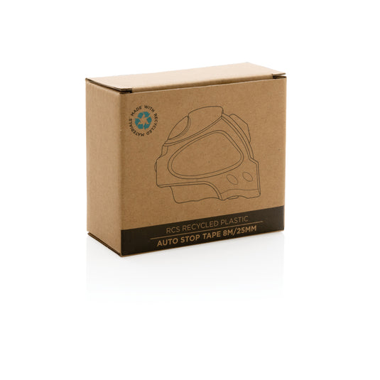 RCS recycled plastic Auto stop tape 8M/25mm - Custom Wood Designs