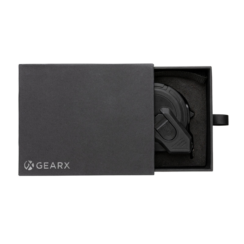 Load image into Gallery viewer, GearX 5M measuring tape with slow and fast retract function, durable tools and torches, flexible for precise measurements.