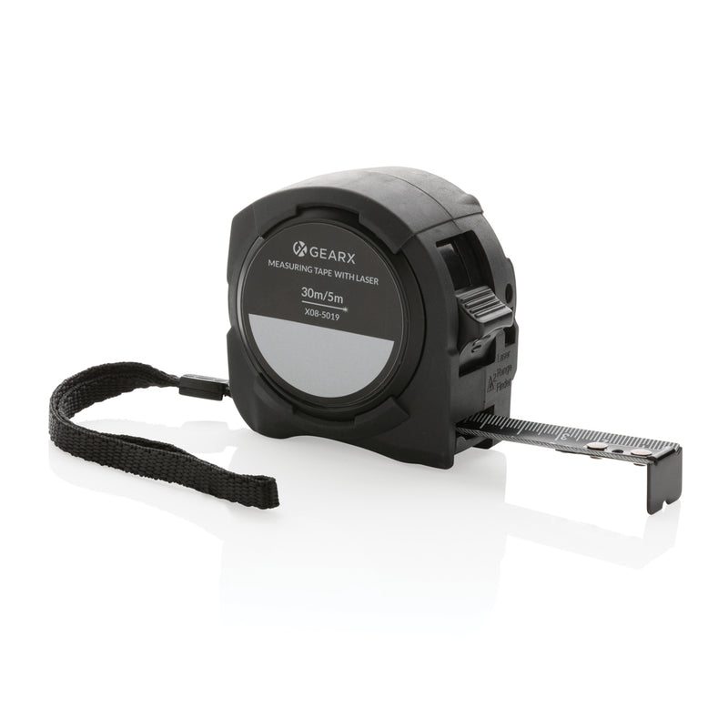 Load image into Gallery viewer, Gear X measuring 5M tape with 30M laser - Custom Wood Designs