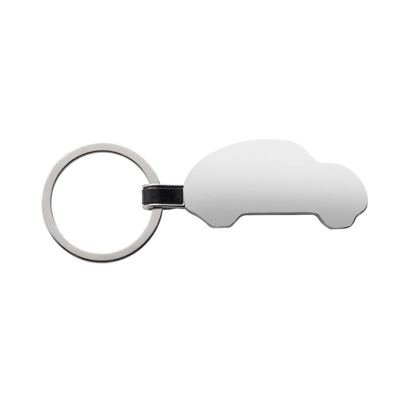 Load image into Gallery viewer, RCS recycled zinc alloy car keyring - Custom Wood Designs