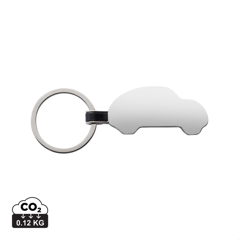 Load image into Gallery viewer, RCS recycled zinc alloy car keyring - Custom Wood Designs