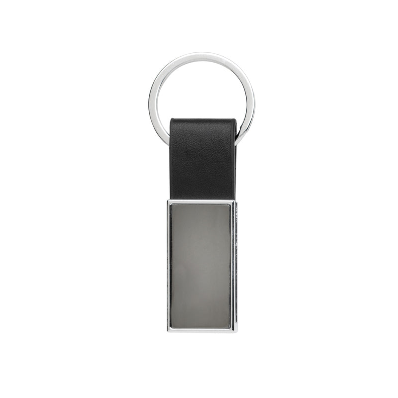 Load image into Gallery viewer, Luxury PU keychain by XD Collection featuring recycled zinc alloy, durable lanyard with stylish design and high-quality craftsmanship.