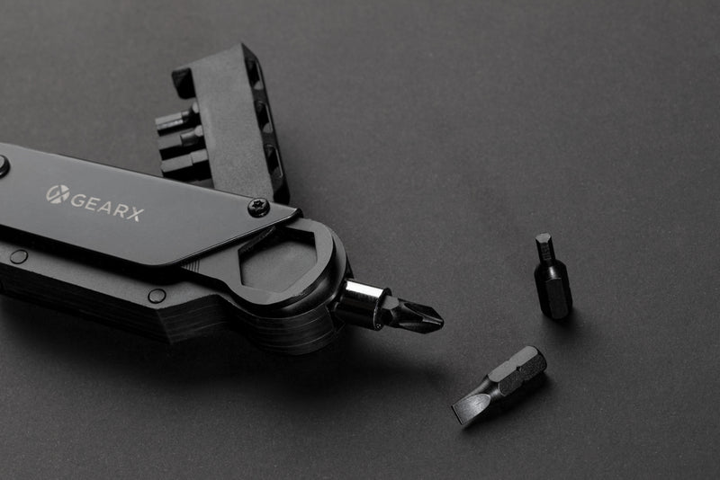 Load image into Gallery viewer, GearX bicycle tool from Tools & Torches category, showing a compact multi-tool with various bike repair functions.