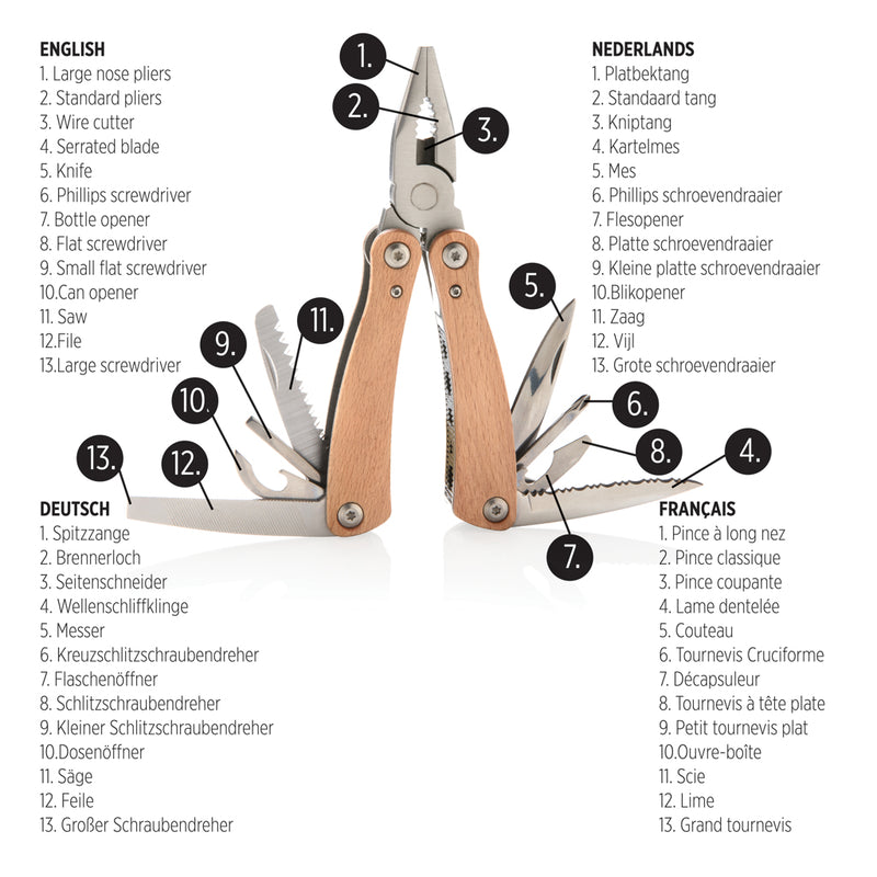 Load image into Gallery viewer, Wood multitool - Custom Wood Designs