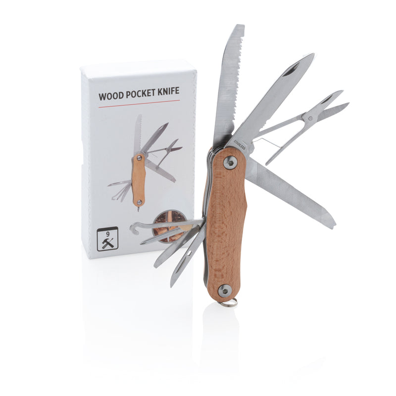 Load image into Gallery viewer, Wood pocket knife - Custom Wood Designs