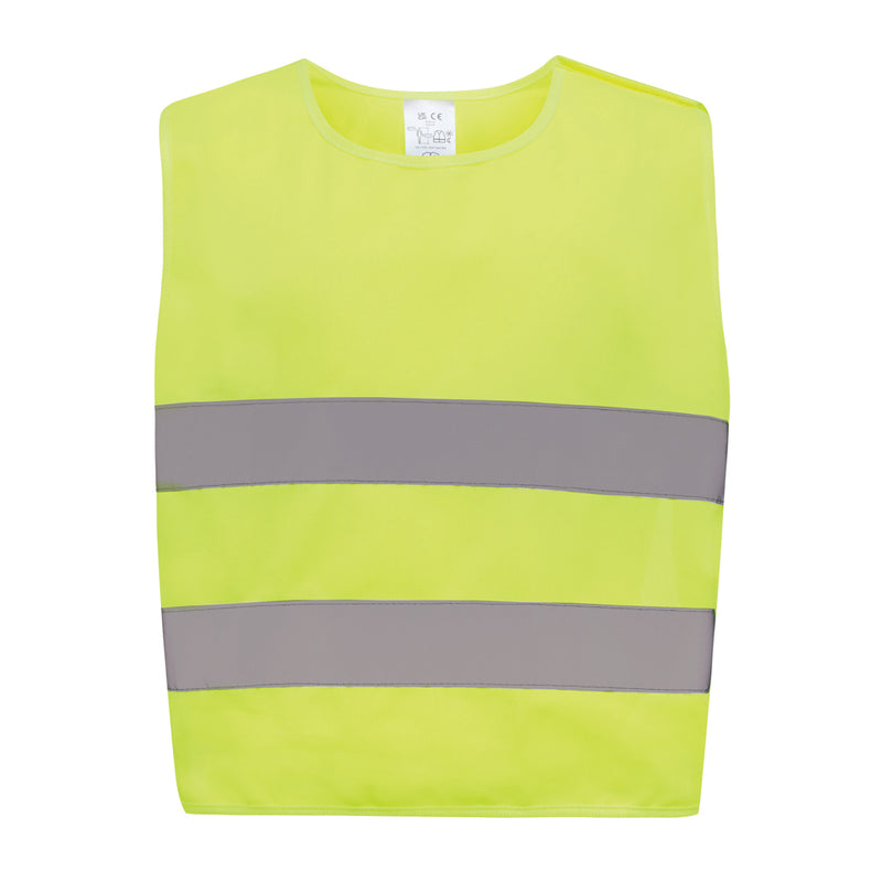 Load image into Gallery viewer, GRS recycled PET high-visibility safety vest 3-6 years - Custom Wood Designs