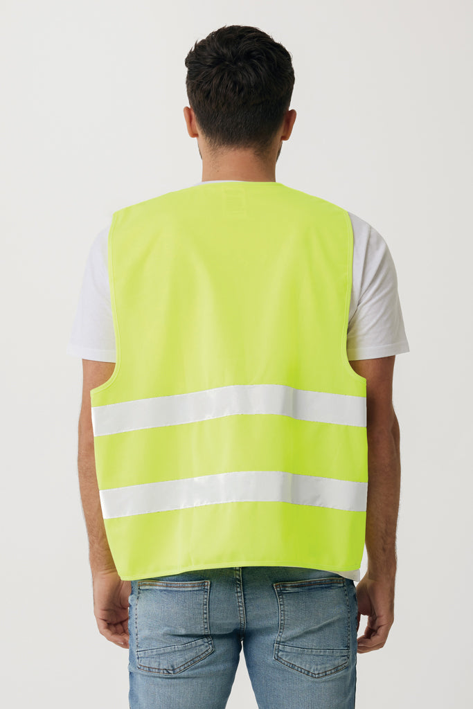 Load image into Gallery viewer, GRS recycled PET high-visibility safety vest - Custom Wood Designs
