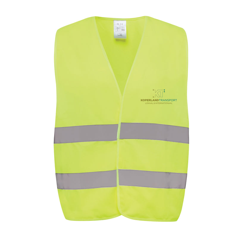 Load image into Gallery viewer, GRS recycled PET high-visibility safety vest - Custom Wood Designs