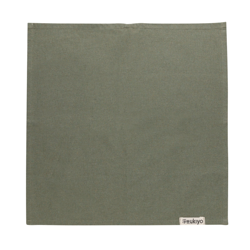Load image into Gallery viewer, Set of four Ukiyo Aware™ 180g cotton table napkins with elegant design, perfect for home dining and gatherings.
