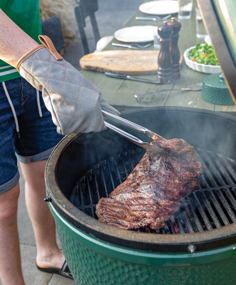 Load image into Gallery viewer, Deluxe canvas oven mitt - Custom Wood Designs