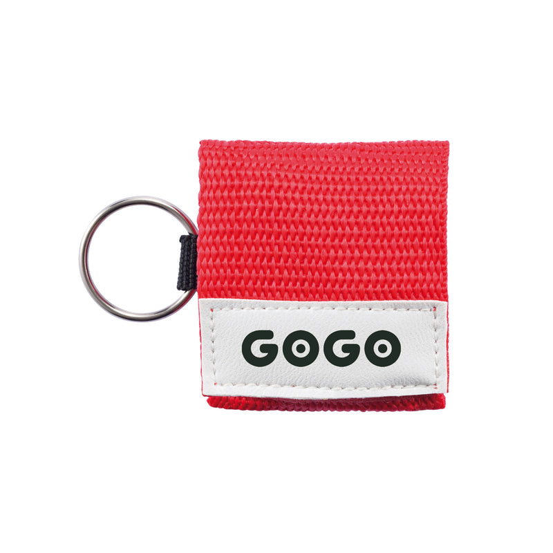 Load image into Gallery viewer, XD Collection CPR keychain mask for cars and safety, compact emergency breathing device with clear plastic cover.