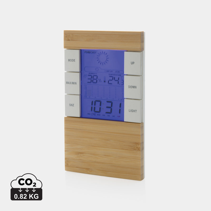 Load image into Gallery viewer, Utah RCS rplastic and bamboo weather station - Custom Wood Designs