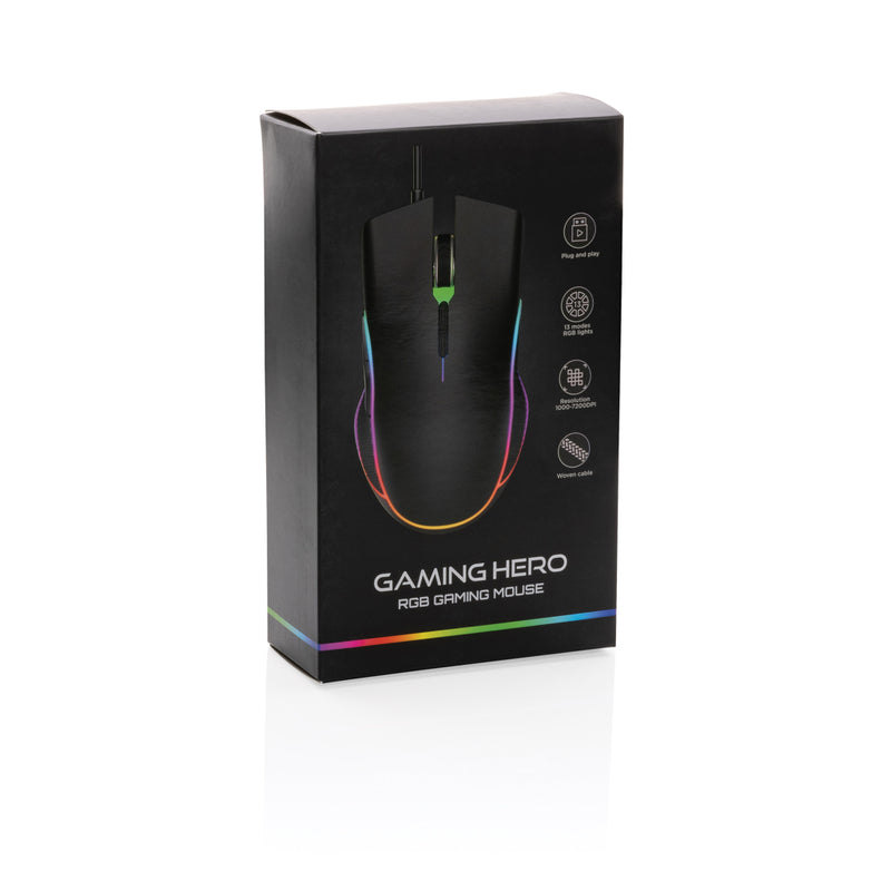 Load image into Gallery viewer, RGB gaming mouse - Custom Wood Designs