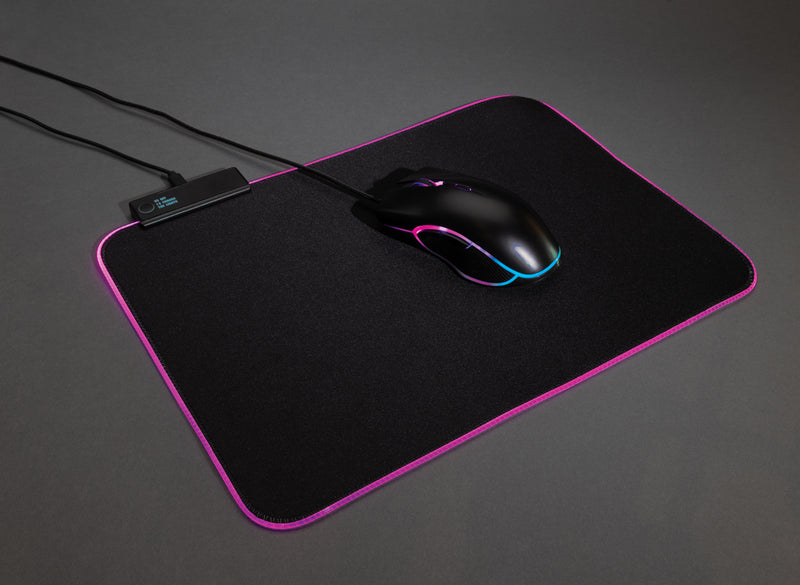 Load image into Gallery viewer, RGB gaming mousepad - Custom Wood Designs