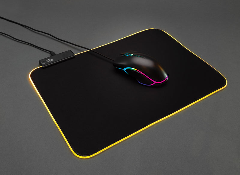 Load image into Gallery viewer, RGB gaming mousepad - Custom Wood Designs