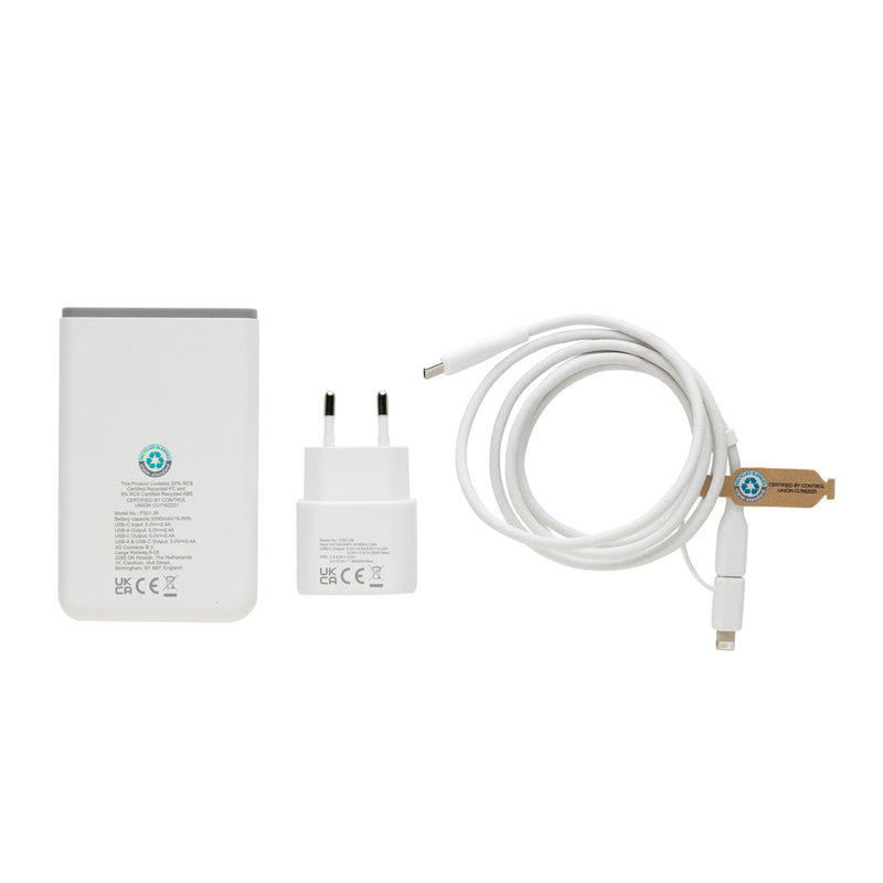 Load image into Gallery viewer, Surge RCS recyled PET 20W type C 3 pcs charging set - Custom Wood Designs