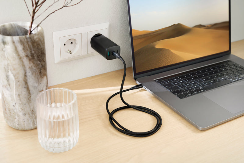 Load image into Gallery viewer, Philips 65W ultra fast PD 3-port USB wall charger - Custom Wood Designs