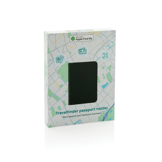 Trackmate RCS rpolyester passport holder worldwide locating - Custom Wood Designs