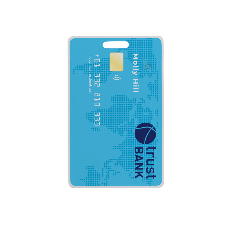 Load image into Gallery viewer, Findit RCS ultra-thin rechargeable finder card for phones and tablets by XD Collection, shown in the image.