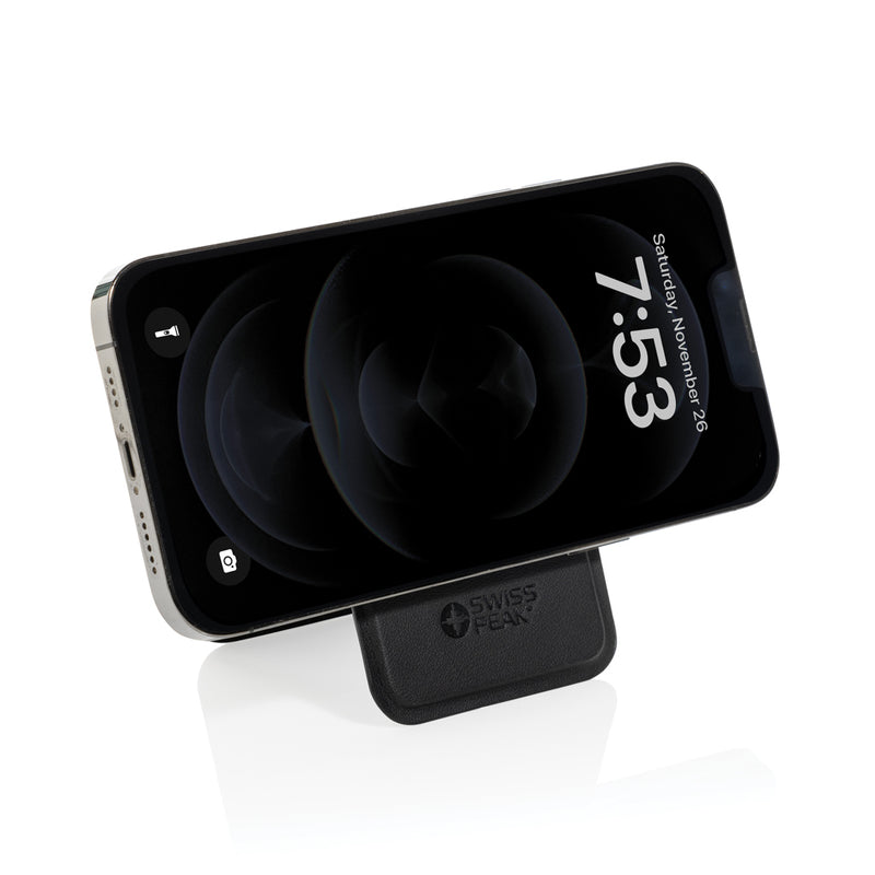 Load image into Gallery viewer, Magstand RCS recycled PU magnetic phone wallet with stand - Custom Wood Designs