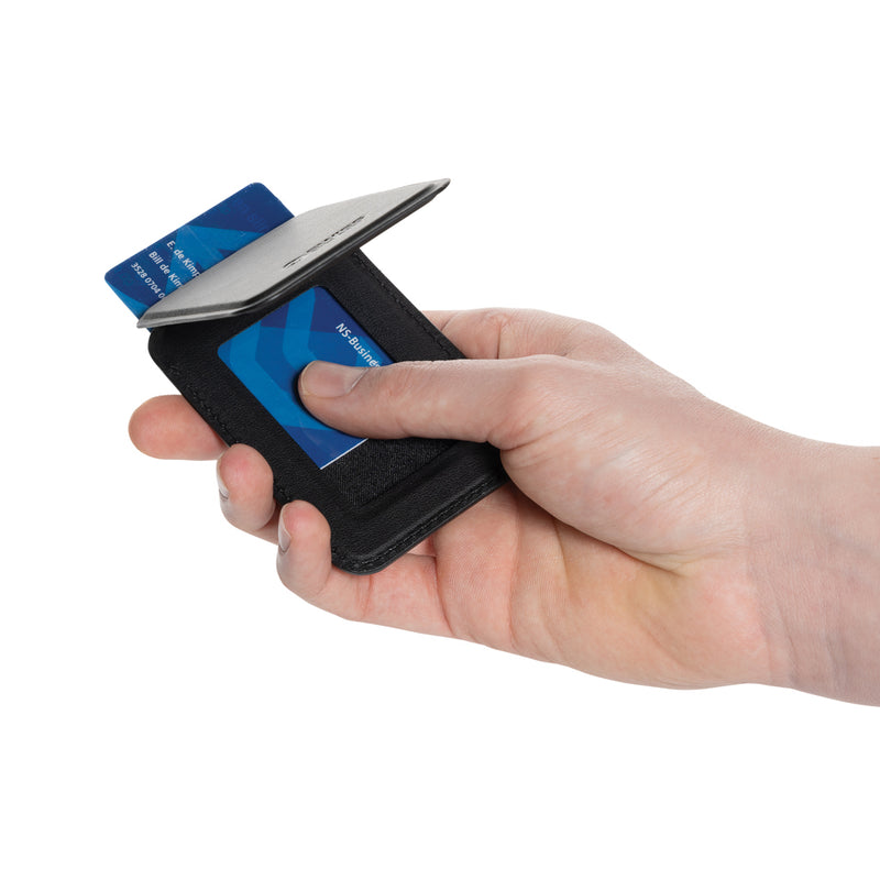 Load image into Gallery viewer, Magstand RCS recycled PU magnetic phone wallet with stand - Custom Wood Designs