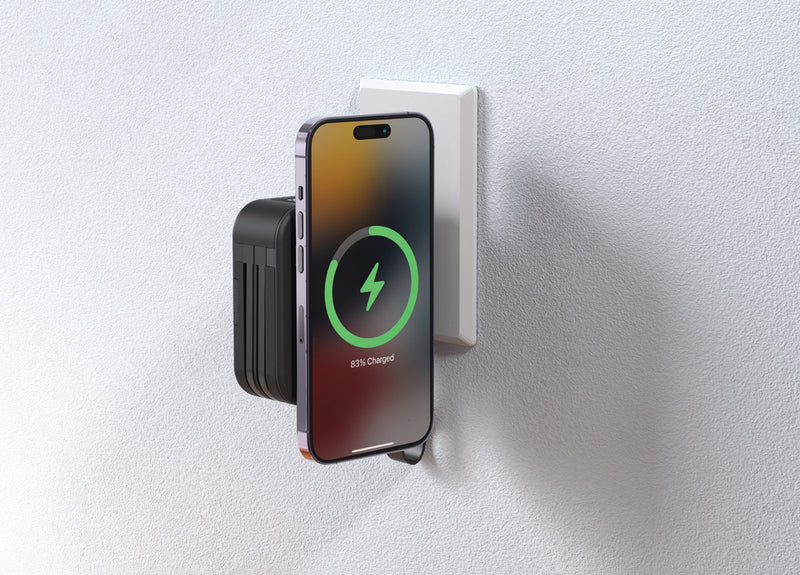 Load image into Gallery viewer, Urban Vitamin Saratoga 5 in 1 universal charger - Custom Wood Designs